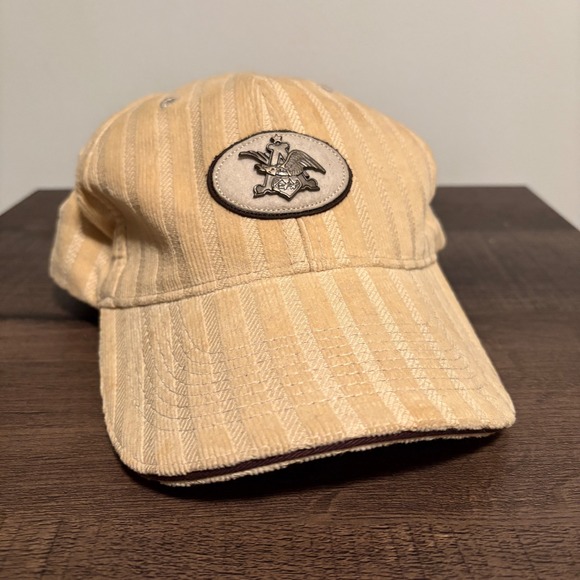 Budweiser Other - Budweiser Corduroy Baseball Cap 544 of 5000 Vintage 2006 Official Product Tan